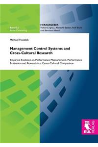 Management Control Systems and Cross-Cultural Research