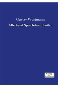 Allerhand Sprachdummheiten