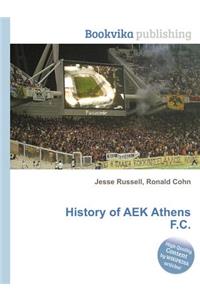 History of Aek Athens F.C.