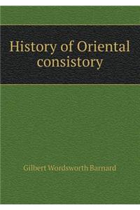 History of Oriental Consistory