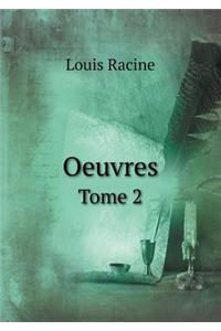 Oeuvres Tome 2