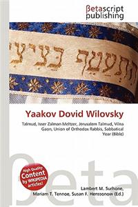 Yaakov Dovid Wilovsky