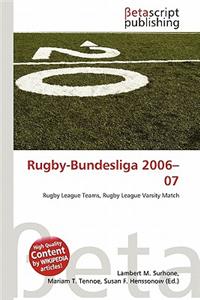 Rugby-Bundesliga 2006-07