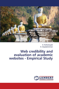 Web credibility and evaluation of academic websites - Empirical Study