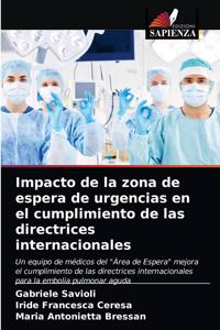 Impacto de la zona de espera de urgencias en el cumplimiento de las directrices internacionales