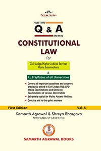 Questions and Answers: Constitutional Law- Volume 5