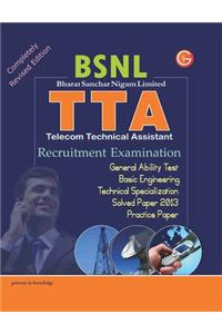 Bsnl - Tta (Recruitment Examination) : Practice Paper & Solved Paper 2013