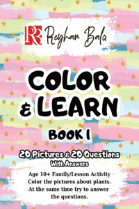 Color and Learn About Plants