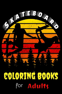 Skateboard Coloring Books For Adults