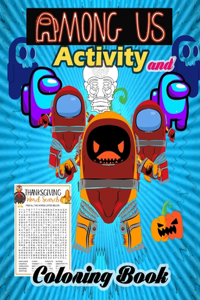 Among Us Activity and Coloring Book