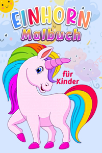 Einhorn Malbuch für Kinder