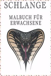 Schlange Malbuch Für Erwachsene