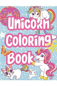 Unicorn Coloring Book