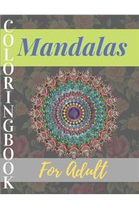 Mandala Coloring Book for Adult