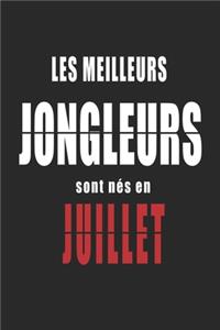 Les Meilleurs Jongleurs sont nés en Juillet carnet de notes
