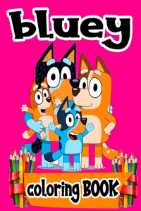 Bluey Coloring Book