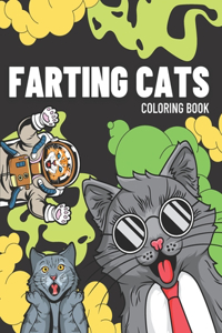 Farting Cats Coloring Book