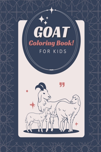 Goat Coloring Book For Kids