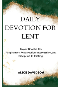 Daily Devotion For Lent