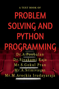 Problem Solving and Python Programming