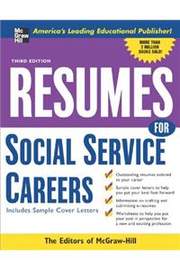 Resumes for Social Service Careers