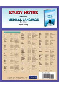 Study Notes for Medical Language