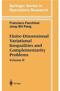 Finite-Dimensional Variational Inequalities and Complementarity Problems