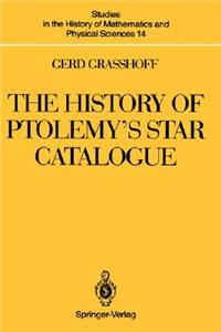 History of Ptolemy's Star Catalogue