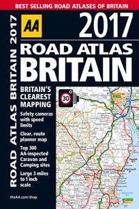AA Road Atlas Britain 2017