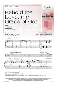 Behold The Love, The Grace Of God