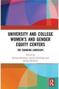 University and College Women's and Gender Equity Centers