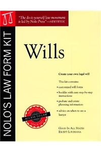 Nolos Law Form Kit Wills
