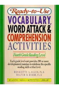 Ready-To-Use Vocabulary, Word Analysis & Comprehension Activities
