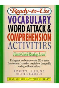 Ready-To-Use Vocabulary, Word Analysis & Comprehension Activities