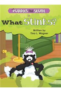 Puddles the Skunk in What Stinks?