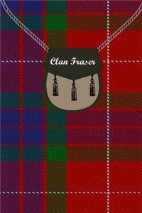 Clan Fraser Tartan Journal/Notebook