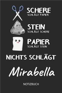 Nichts schlägt - Mirabella - Notizbuch