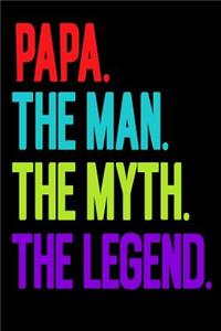Papa.The Man.The Myth.The Legend