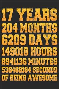 17 Years Of Being Awesome