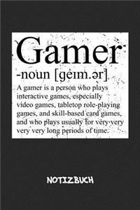 Gamer NOTIZBUCH