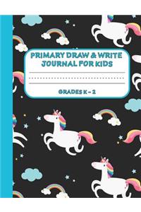 Primary Draw & Write Journal for Kids Grades K-2