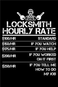 Locksmith Hourly Rate
