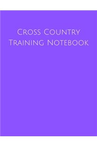 Cross Country Training Notebook