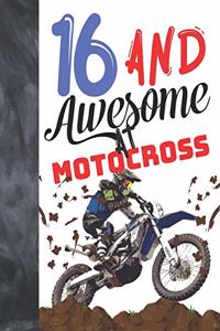 16 And Awesome At Motocross