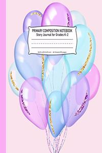 Primary Composition Notebook Story Journal Grades K-2