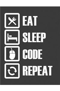 Eat Sleep Code Repeat