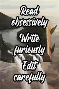 Read Obsessively Write Furiously Edit Carefully