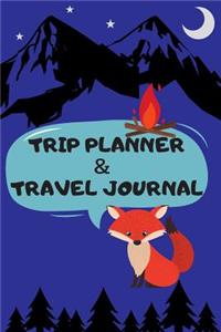 Trip Planner And Travel Journal: Planner for 8 Trips with Checklist, Expenses Tracker Sheet, To Do List And Much More!