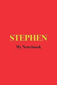 STEPHEN My Notebook
