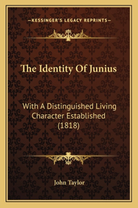 The Identity Of Junius